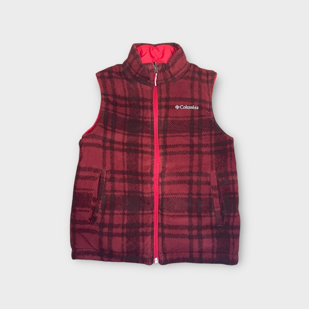 Columbia Red Reversible Vest